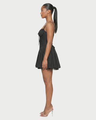 Vestido mini de vendaje AQUINO