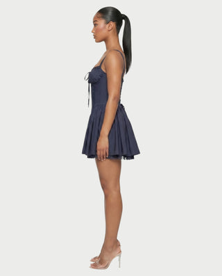 Vestido mini de vendaje AQUINO