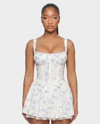 Vestido mini de vendaje AQUINO
