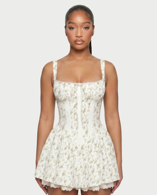 Vestido mini de vendaje AQUINO