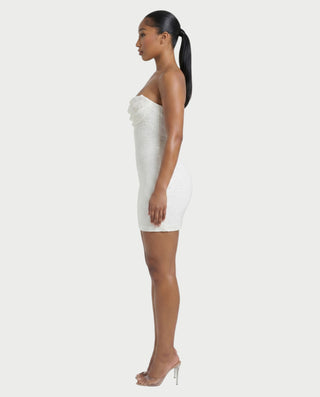Vestido mini de vendaje AQUINO