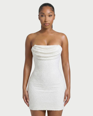 Vestido mini de vendaje AQUINO