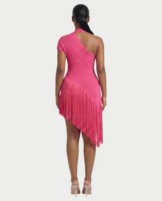 Vestido mini de vendaje AQUINO