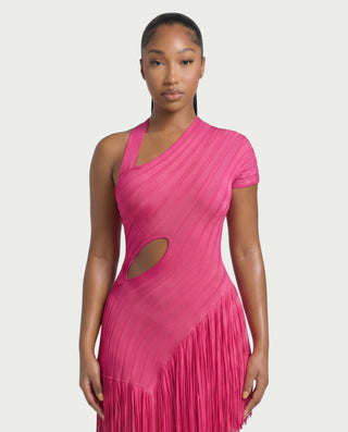 Vestido mini de vendaje AQUINO