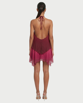 Vestido mini de vendaje AQUINO