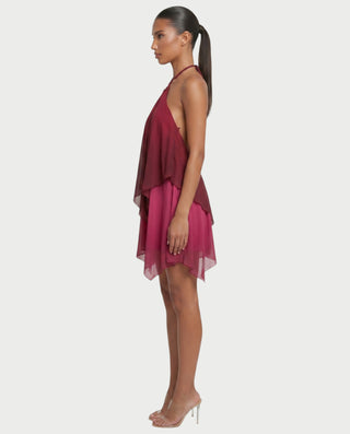 Vestido mini de vendaje AQUINO