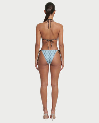 FINLEY Tie-Side Polka Dot Bikini Set