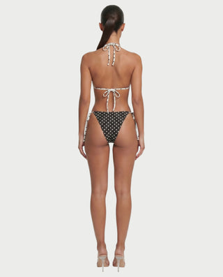 FINLEY Tie-Side Polka Dot Bikini Set