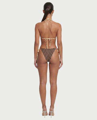 FINLEY Tie-Side Polka Dot Bikini Set