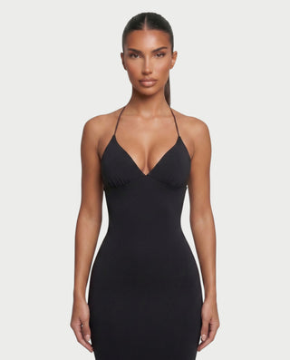 PALMER Butterfly Lace Back Maxi Dress