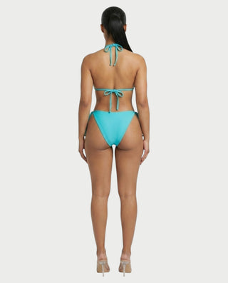 NAYLA Ring Tie Side Bikini Three-Piece Set