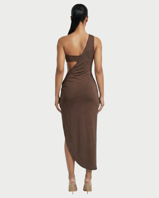 VIRANA Bandeau Bikini & Draped Cover-Up Three-Piece Set