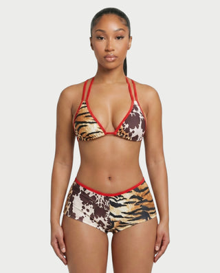 Bikini de cadena de leopardo LYDIA