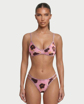 FENA Two-piece Strappy Floral Bikini Set