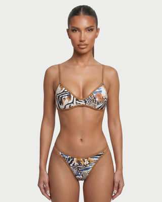 Bikini de cadena de leopardo LYDIA