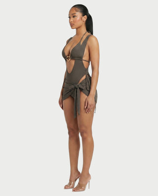 Bikini de cadena de leopardo LYDIA