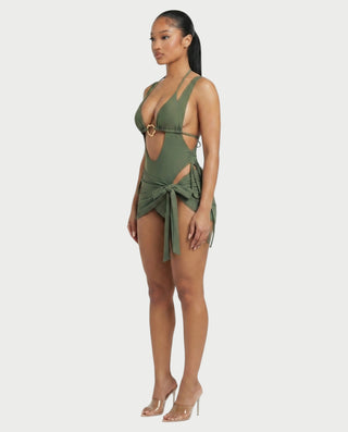 Bikini de cadena de leopardo LYDIA