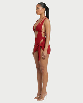 Bikini de cadena de leopardo LYDIA