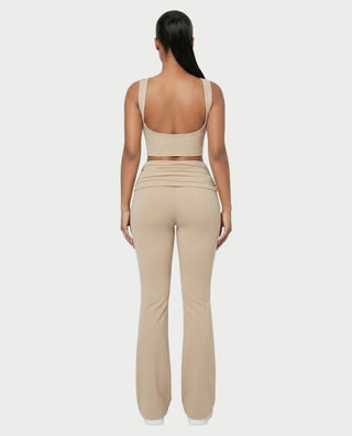FREYA Top & Flared Pants Yoga Set
