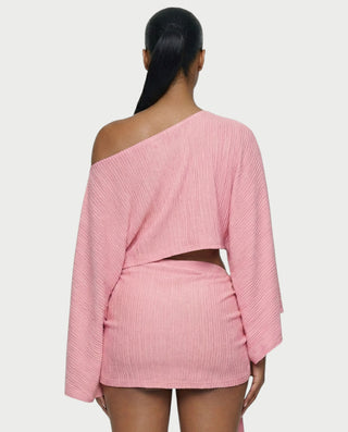 Chaqueta de piel sintética con textura de cocodrilo BEXLEY