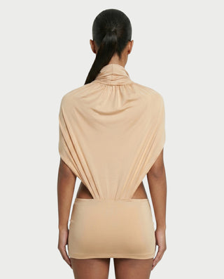 Chaqueta de piel sintética con textura de cocodrilo BEXLEY