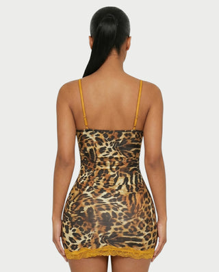 Vestido mini de vendaje AQUINO
