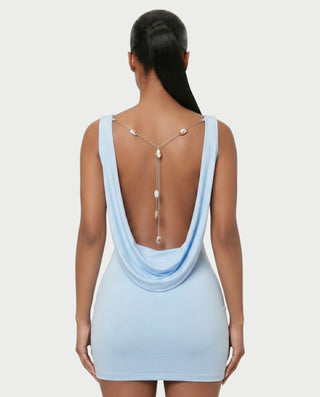 Vestido mini de vendaje AQUINO