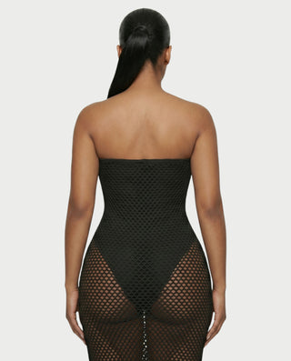 Vestido mini de vendaje AQUINO