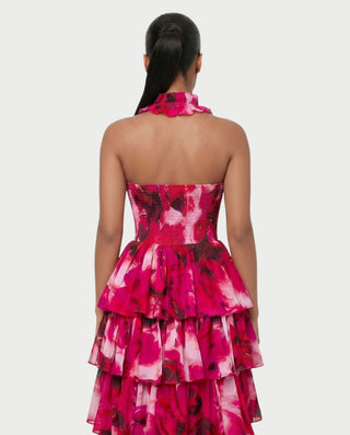 Vestido mini de vendaje AQUINO