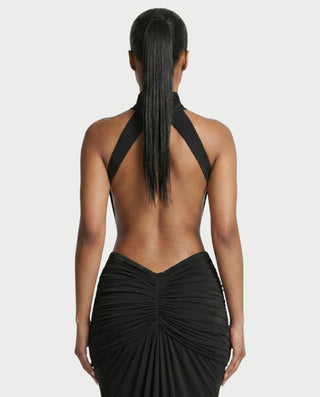 Vestido mini de vendaje AQUINO