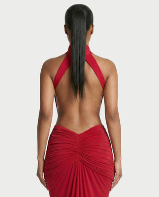 Vestido mini de vendaje AQUINO