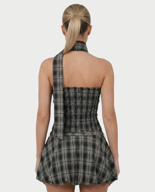 Vestido mini de vendaje AQUINO