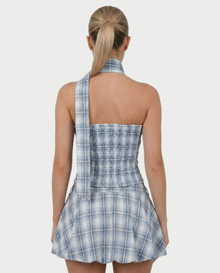 Vestido mini de vendaje AQUINO