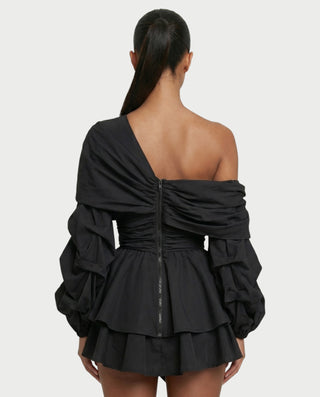 Vestido mini de vendaje AQUINO