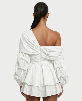Vestido mini de vendaje AQUINO