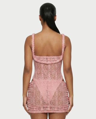 Vestido mini de vendaje AQUINO