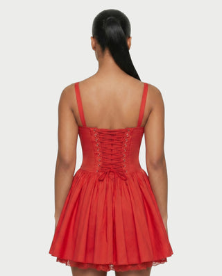 Vestido mini de vendaje AQUINO