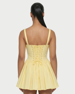 Vestido mini de vendaje AQUINO