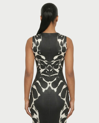 ALLEGRA Front Cut-out Maxi Dress