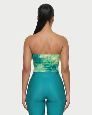 ELLIE Strapless Ring Detail Top & Capri Pants