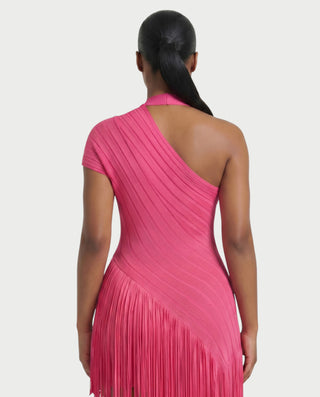 Vestido mini de vendaje AQUINO