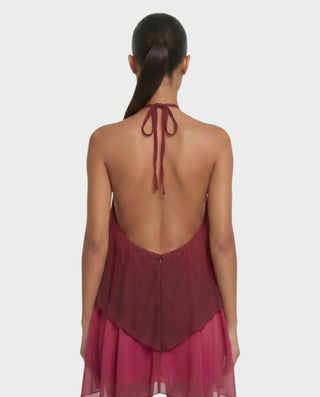 Vestido mini de vendaje AQUINO