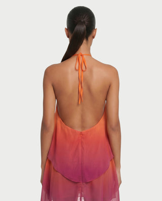 Vestido mini de vendaje AQUINO