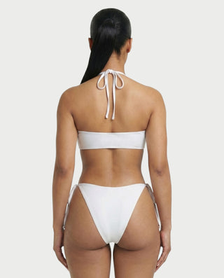 GANIYA Bandeau Bikini Top & Maxi Skirt Three-Piece Set