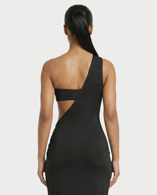 VIRANA Bandeau Bikini & Draped Cover-Up Three-Piece Set