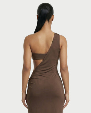 VIRANA Bandeau Bikini & Draped Cover-Up Three-Piece Set