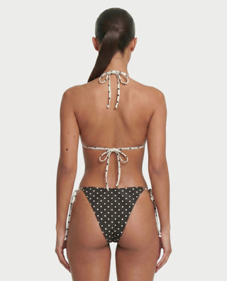 FINLEY Tie-Side Polka Dot Bikini Set