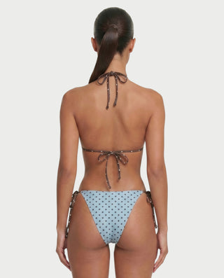 FINLEY Tie-Side Polka Dot Bikini Set