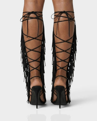 Tacones de aguja con detalle de hebilla PALISSE