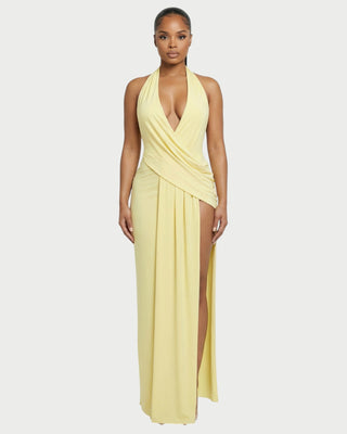thigh high slit maxi dress MISSGUIDED Elegant Satin Slip Lace Trim Thigh High Slit Maxi Dress MISSGUIDED